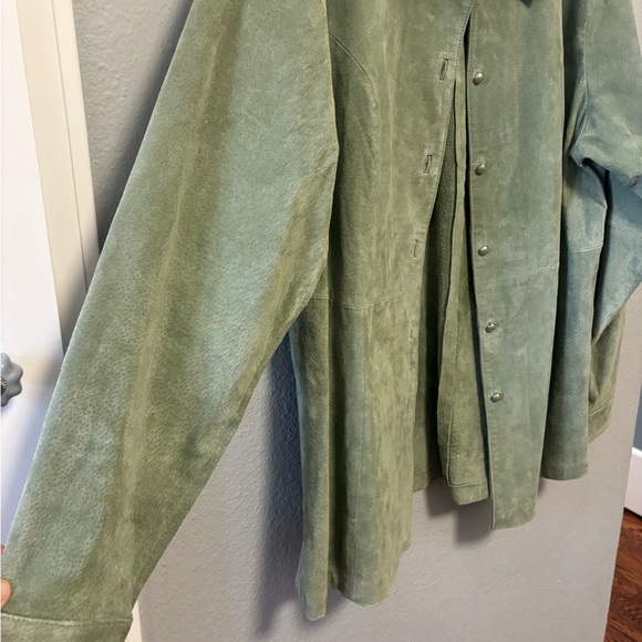 Denim & Co Green Blazer Jacket Women’s Size: Large - Picture 6 of 6